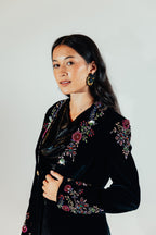 Elsa Velvet Tailored Jacket