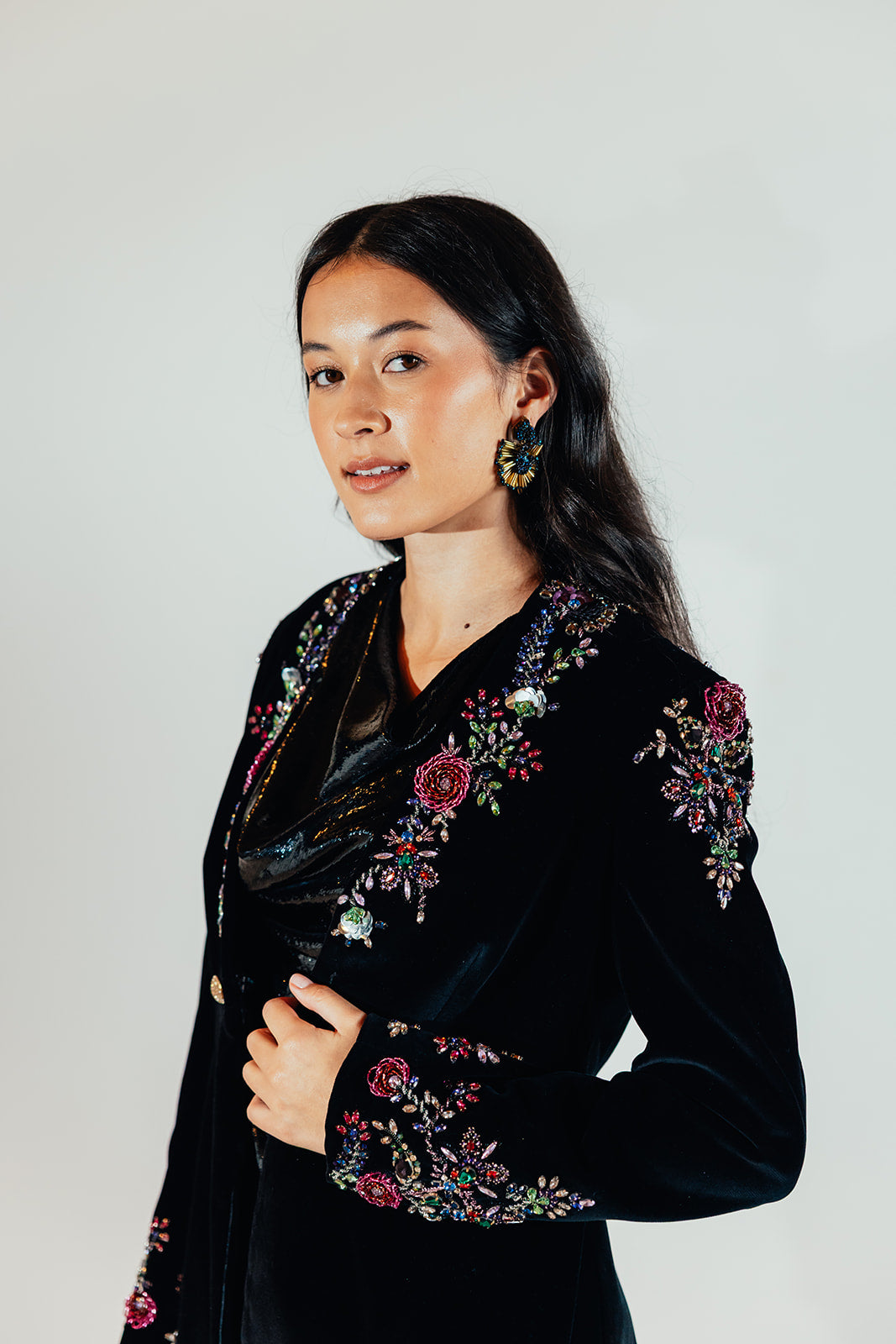 Elsa Velvet Tailored Jacket