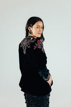 Elsa Velvet Tailored Jacket