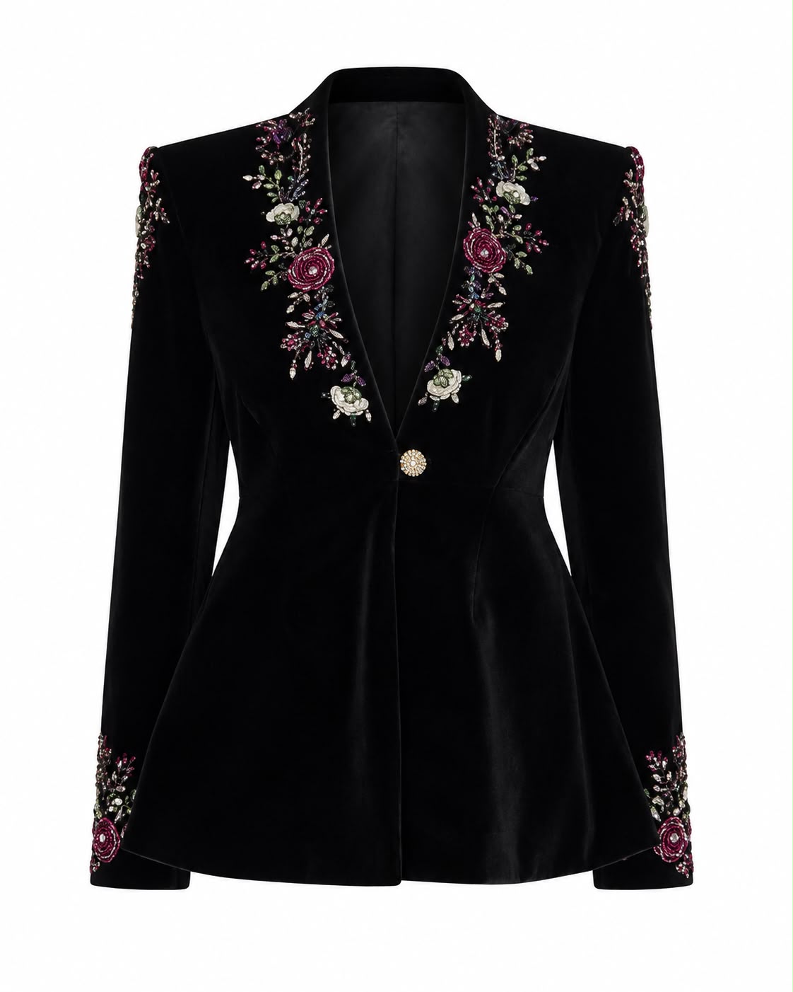 Elsa Velvet Tailored Jacket