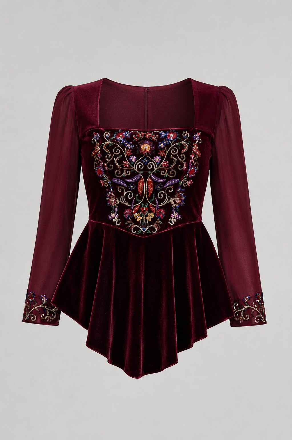 Sasha Peplum Top