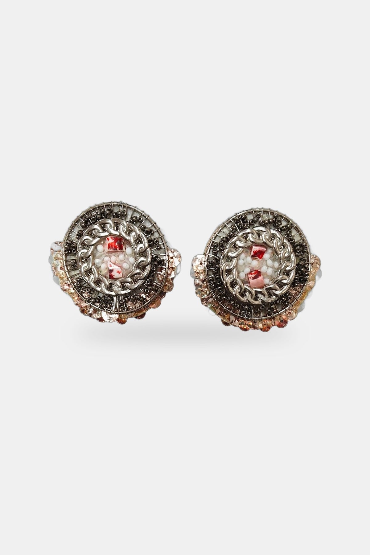 Sakura Coral Earring